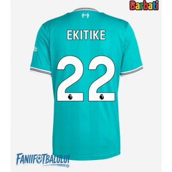 Liverpool Hugo Ekitike #22 Tricou Fotbal Replică 2025-26 Barbati Treilea